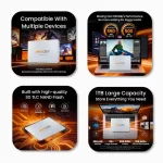 MAXBYSYNO MS500 2.5" SATA III SSD 550MB/s Read - Image 3